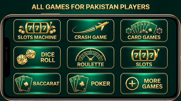 Main screen of 99Pak games page for PK players